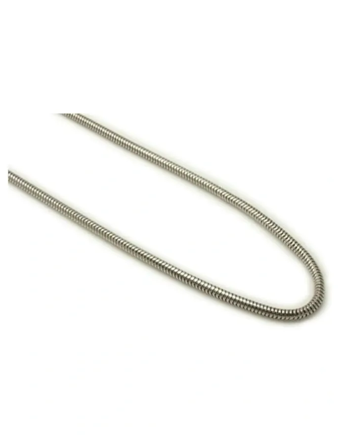 Cudworth Stainless Steel Snake Chain 3.2 (45cm) in Silver