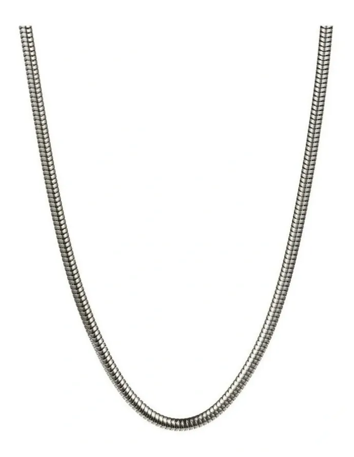 Cudworth Stainless Steel Snake Chain 3.2 (45cm) in Silver