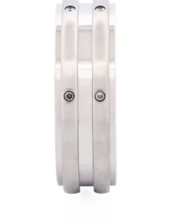 Cudworth Stainless Steel Ring & Cubic Zirconia Ring in Silver
