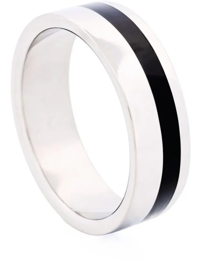 Cudworth Stainless Steel Ring 642-70 in Silver