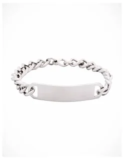 Cudworth Stainless Steel ID Bracelet (Blank Name Plate)