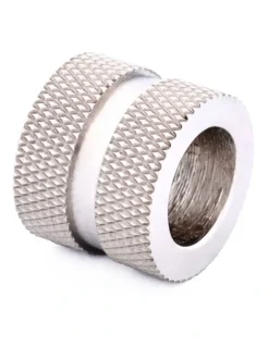 Cudworth Steel Mesh Bead in Silver