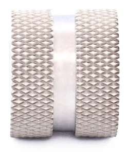Cudworth Steel Mesh Bead in Silver