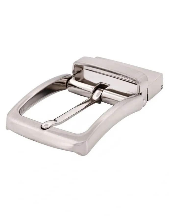 Cudworth Brushed Nickel Belt Buckle