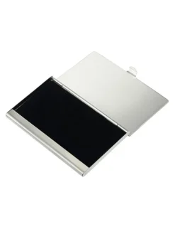 Cudworth Polished Stainless Steel Card Case in Silver