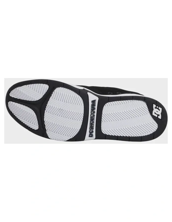 DC Ascend Laceup Shoes in Black/White