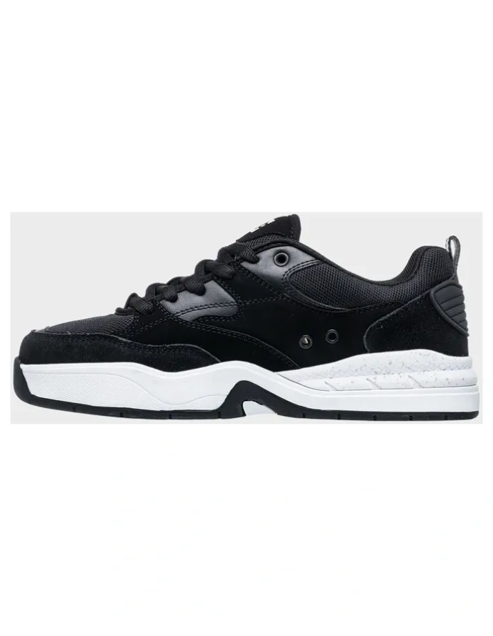 DC Ascend Laceup Shoes in Black/White