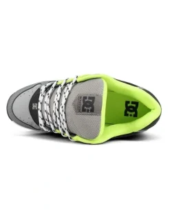DC AT-2 Leather Shoes in Grey