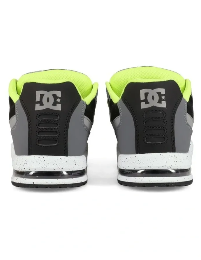 DC AT-2 Leather Shoes in Grey