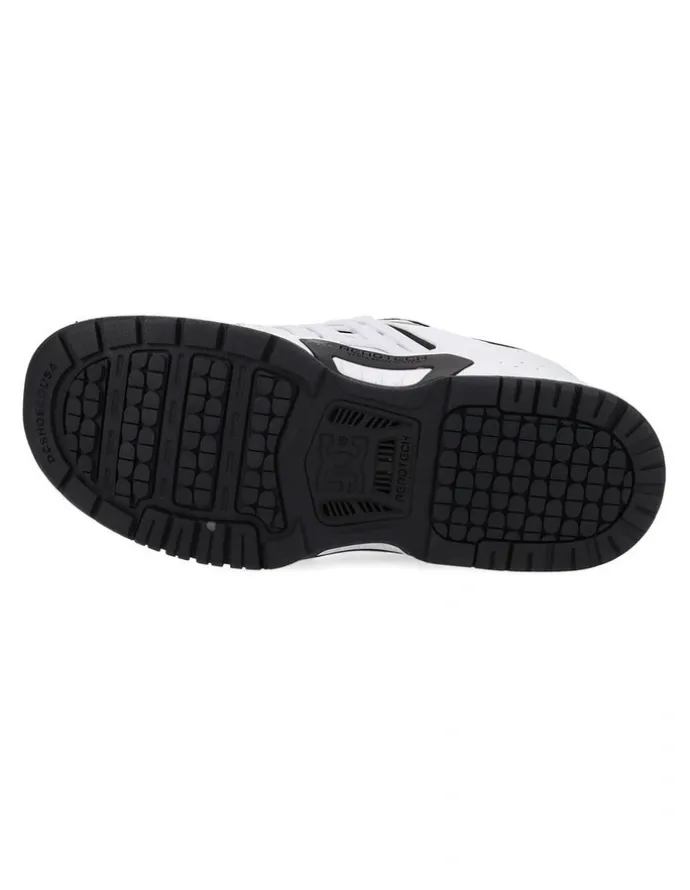 DC AT-2 Leather Shoes in White
