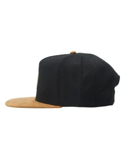 DC Brackers Snapback Hat in Black