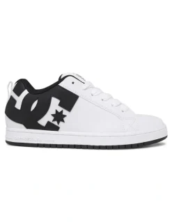 DC Court Graffik Black/White Shoes