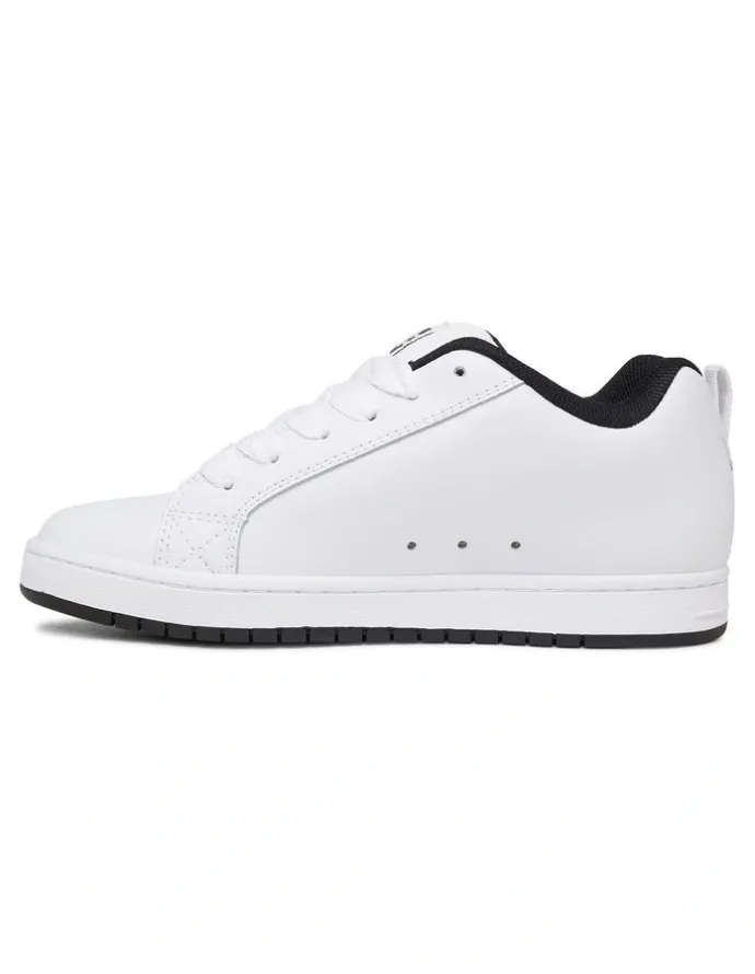 DC Court Graffik Black/White Shoes