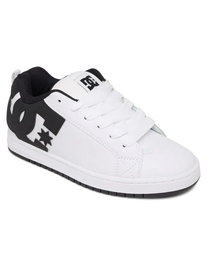 DC Court Graffik Black/White Shoes