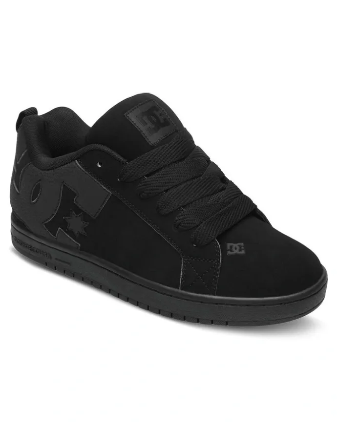 DC Court Graffik Shoes in Black