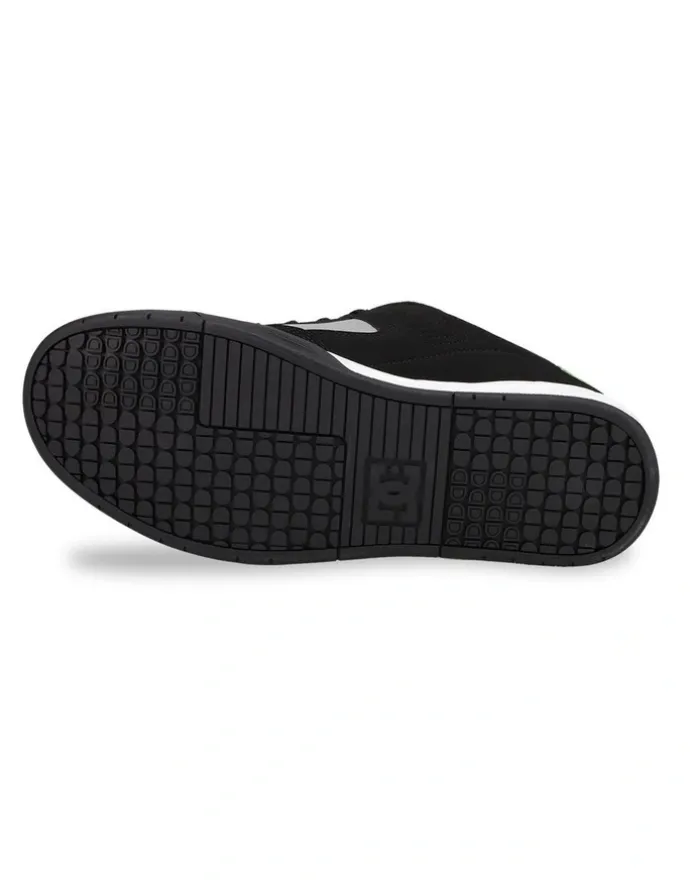 DC Dc Commad Skate Shoes in Black/Grey/Lime