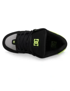 DC Dc Commad Skate Shoes in Black/Grey/Lime