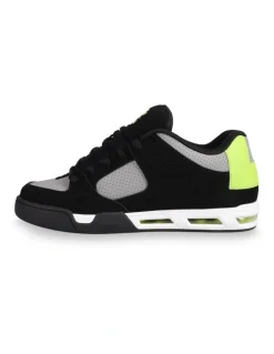 DC Dc Commad Skate Shoes in Black/Grey/Lime