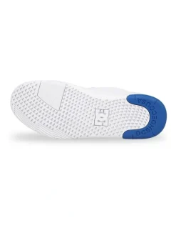 DC Fractal S WM Skate Shoes in White