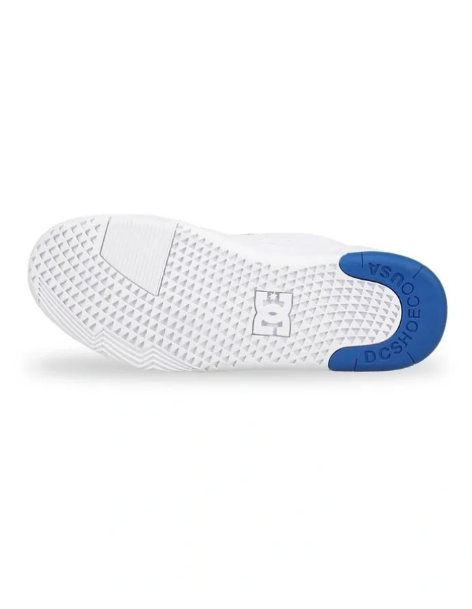 DC Fractal S WM Skate Shoes in White