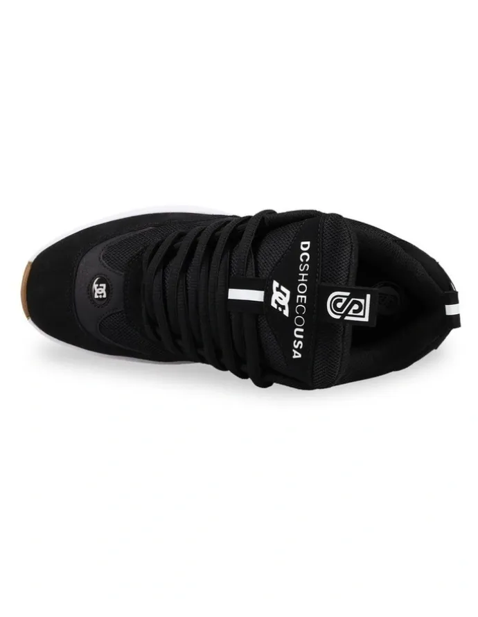 DC JS2 Leather Shoes in Black