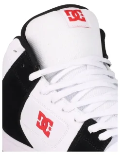 DC Manteca 4 HI Skate Shoes in Black/White/Red