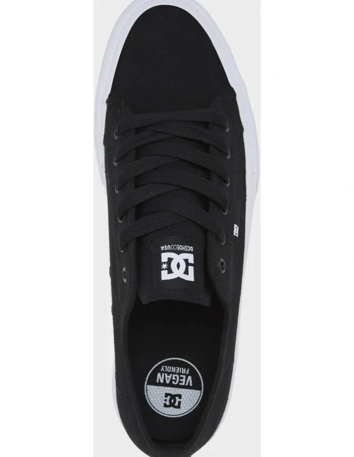 DC Manual Shoes in Black/White