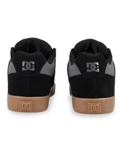 DC Pure Skate Shoes in Black/Grey/Gum