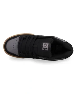DC Pure Skate Shoes in Black/Grey/Gum
