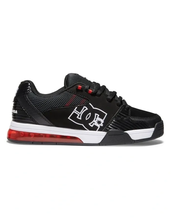 DC Versatile Shoes in Black/White/Red