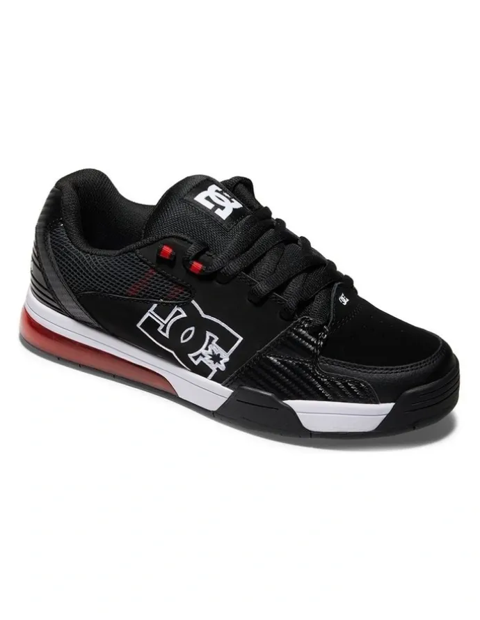 DC Versatile Shoes in Black/White/Red