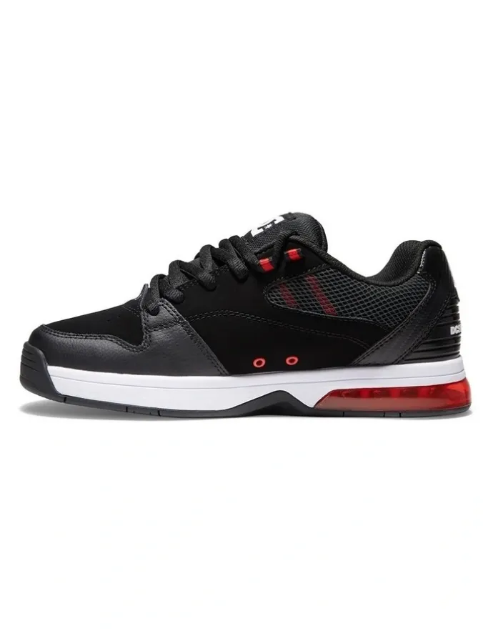DC Versatile Shoes in Black/White/Red