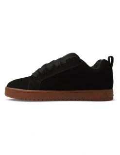 DC Court Graffik Shoes in Black