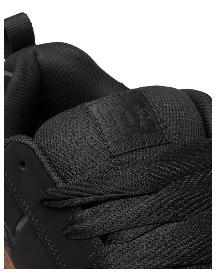 DC Court Graffik Shoes in Black