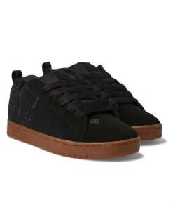 DC Court Graffik Shoes in Black