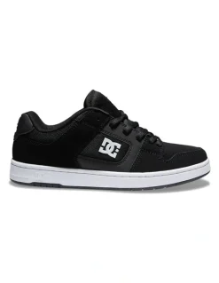 DC Manteca Leather Shoes in Black