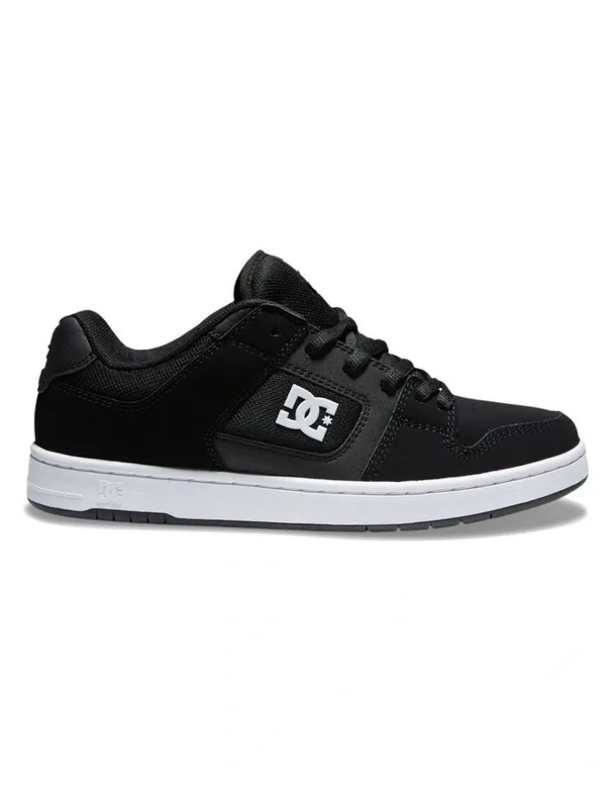 DC Manteca Leather Shoes in Black