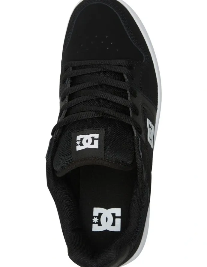 DC Manteca Leather Shoes in Black