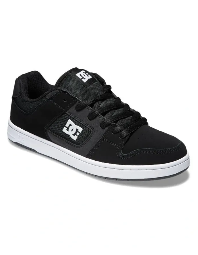 DC Manteca Leather Shoes in Black