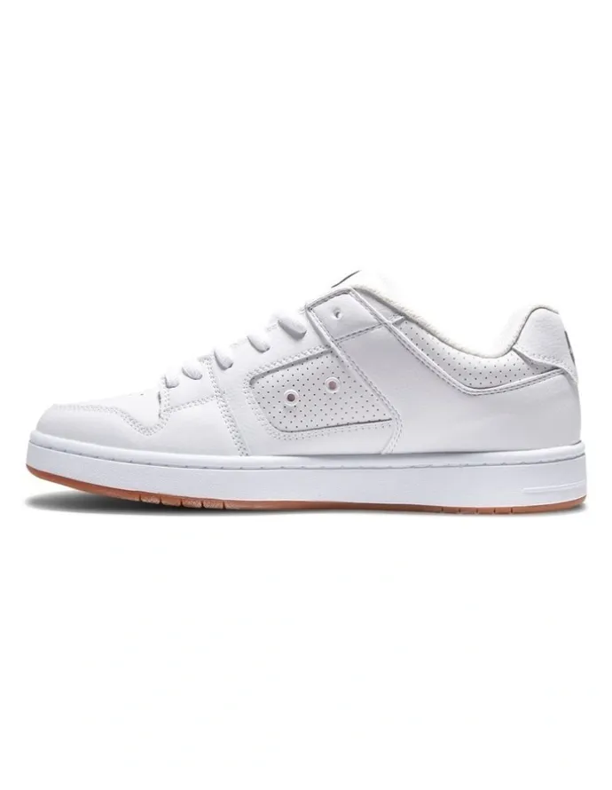 DC Manteca Leather Shoes in White