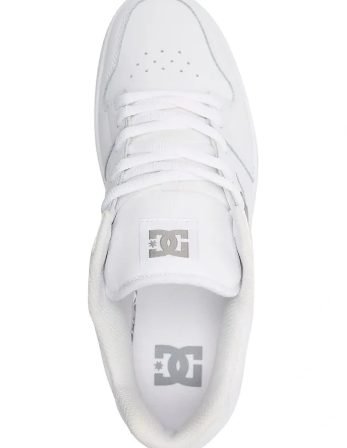 DC Manteca Leather Shoes in White