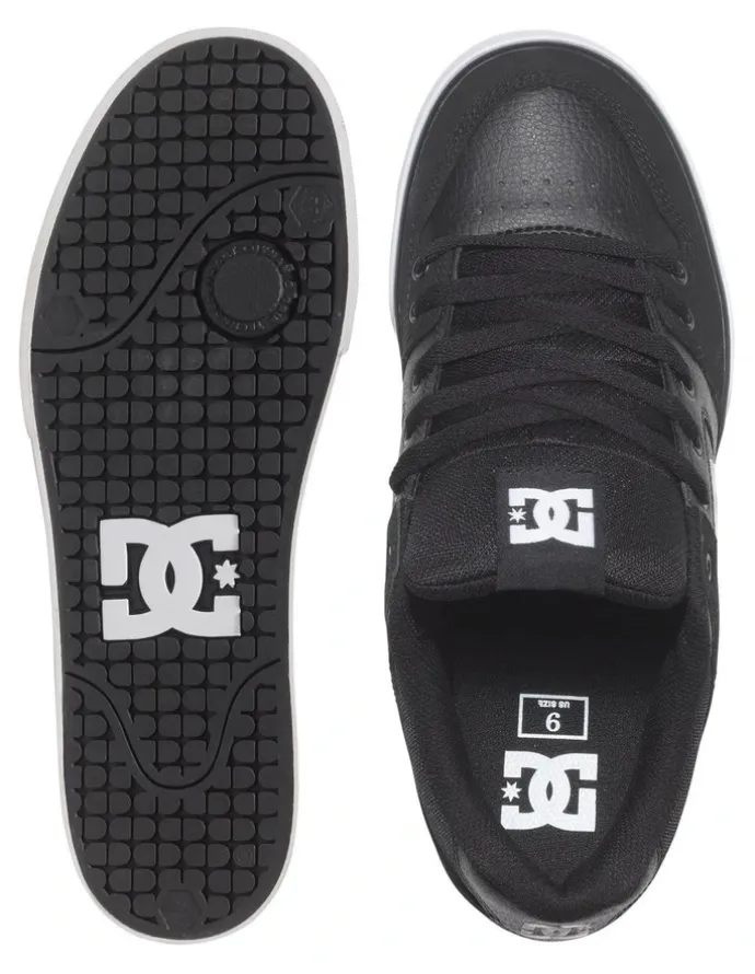 DC Pure Black Shoes
