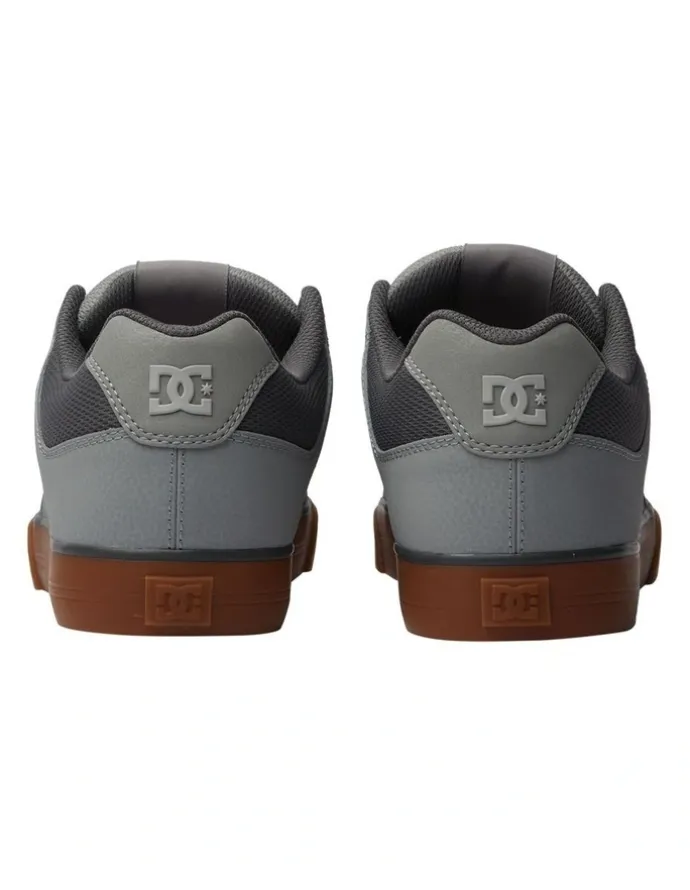 DC Pure Shoes in Carbon/Gum