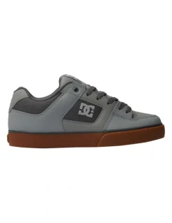 DC Pure Shoes in Carbon/Gum