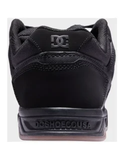 DC Stag Shoes in Black/Gum