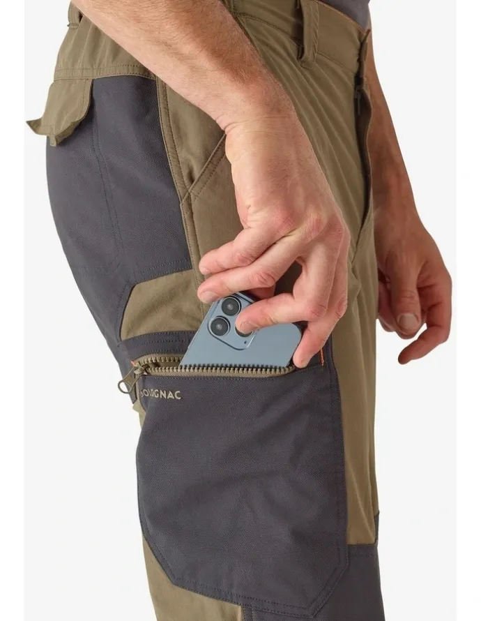 Decathlon Decathlon | BREATHABLE AND DURABLE TROUSERS 520 BROWN