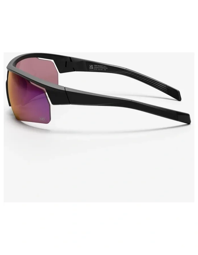 Decathlon Decathlon | RoadR 500 High-Def Cycling Sunglasses Cat 3 - Black