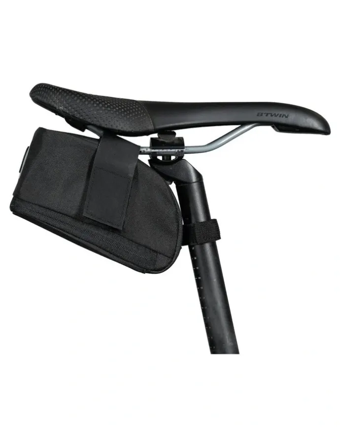 Decathlon Saddle Bag Easy 1L in Black