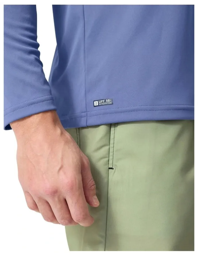 Decathlon Anti-UV Surf Top Long Sleeve Eco Water T-shirt in Blue