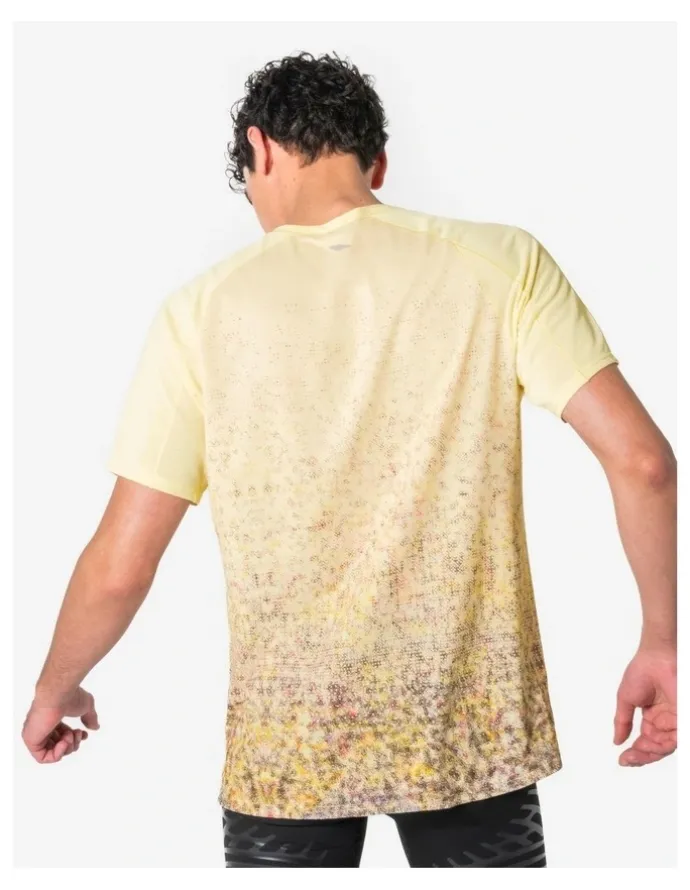 Decathlon Decathlon - Kiprun Men Trail T-Shirt Run 500 Yellow